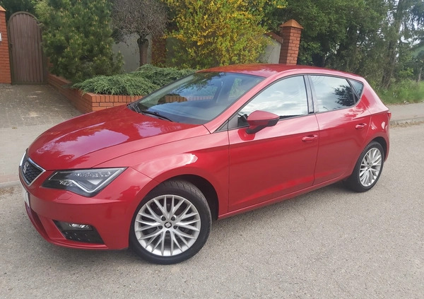 Seat Leon cena 54900 przebieg: 102000, rok produkcji 2018 z Czarnków małe 497